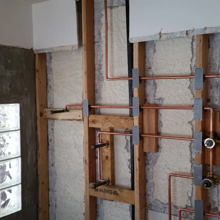 Copper pipe installation for Burst Pipe Repair in Dubuque