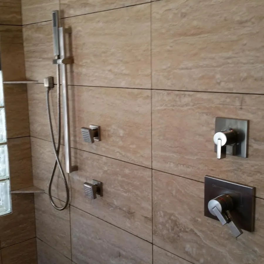 Shower fixture installation for Gas Line Repair in Dubuque